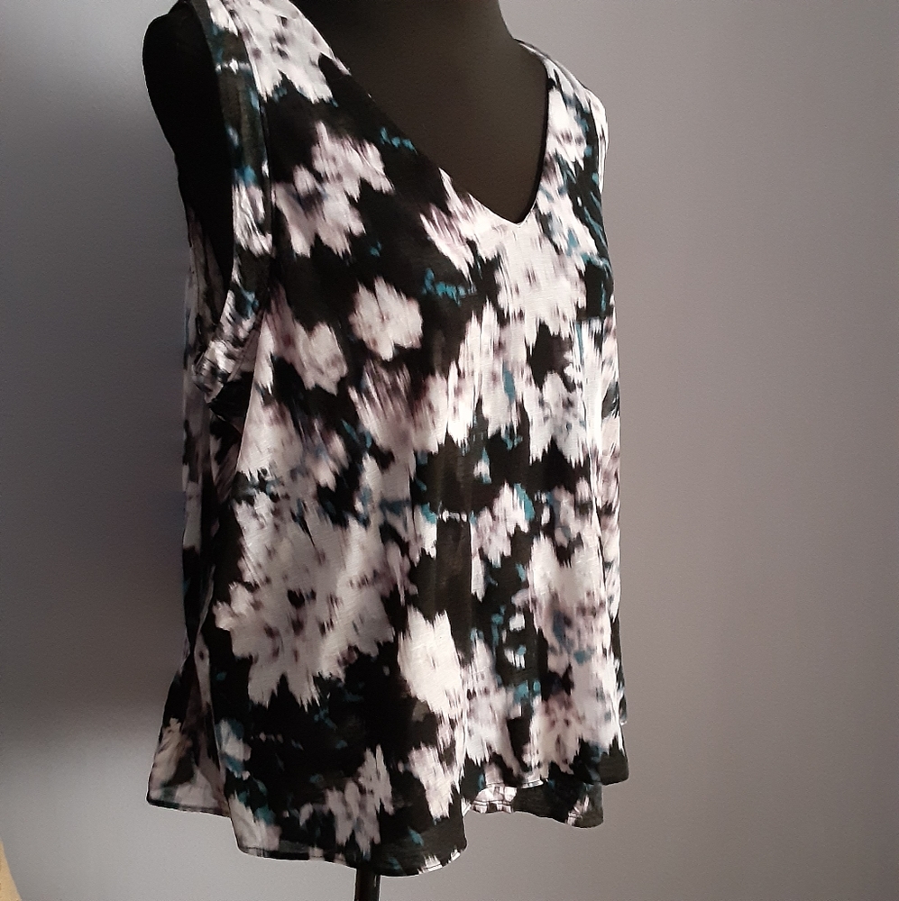 Vera Wang Simply Vera sleeveless blouse XL - Picture 2 of 7